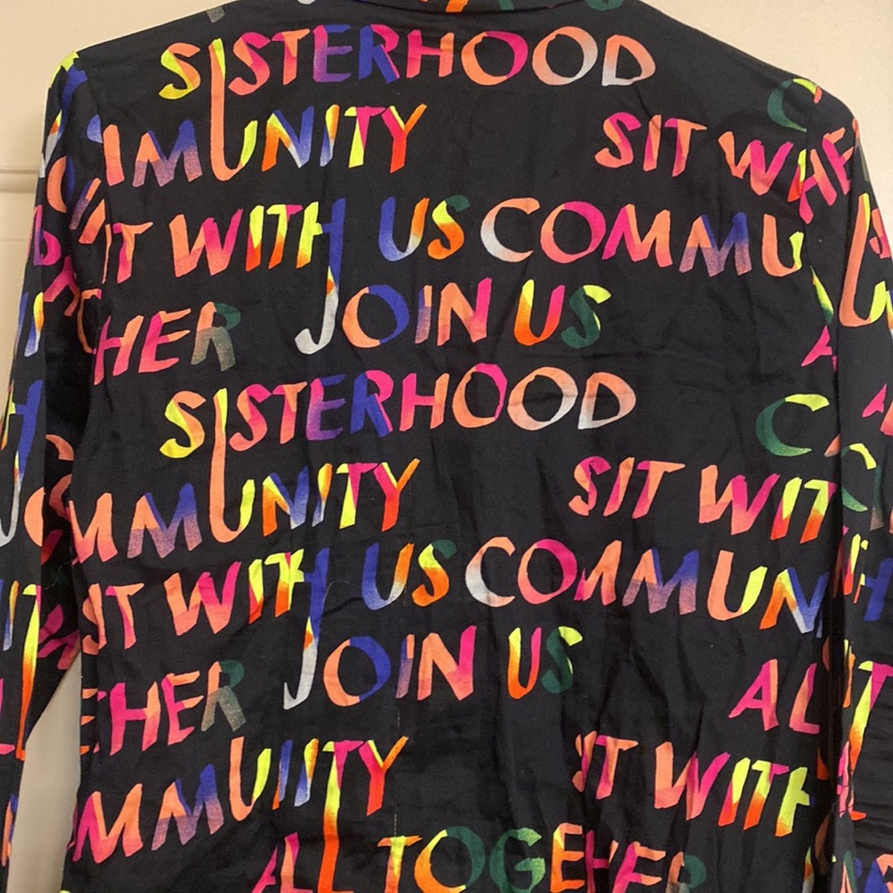 Multicolored, motional blouse. - Picture 5 of 7